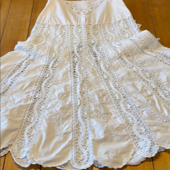 Rare Beautiful❤️Vintage 80’s Hand crocheted Dress - Picture 5 of 11